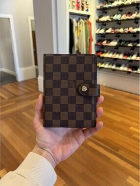 Louis Vuitton Damier Ebene Small Ring Agenda PM